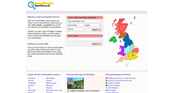 Desktop Screenshot of bedandbreakfastsearcher.co.uk